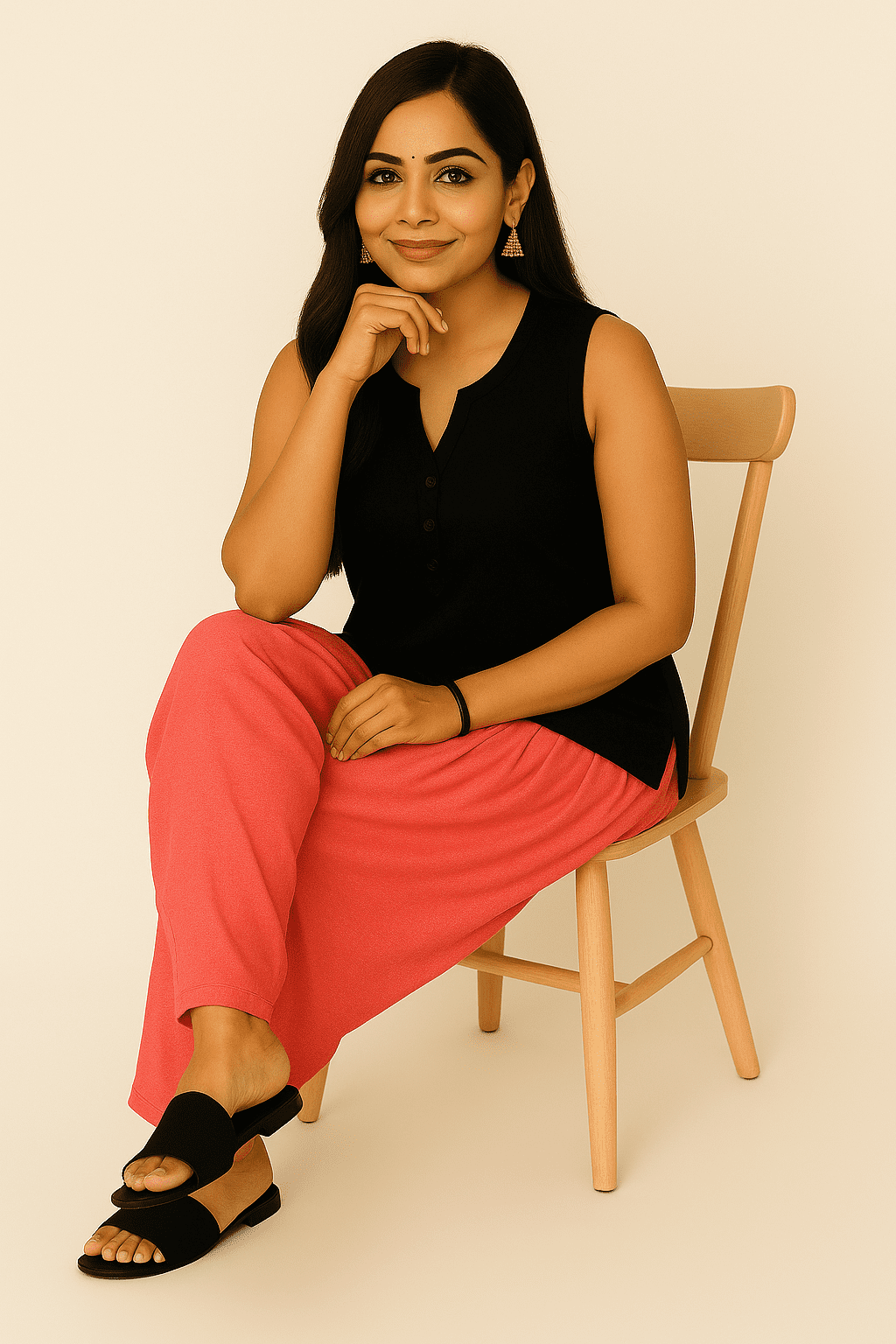 18DF5F69-95C7-487C-84F3-13BF81DAF8C5 Best Patiala Coral Pink Pants for Women