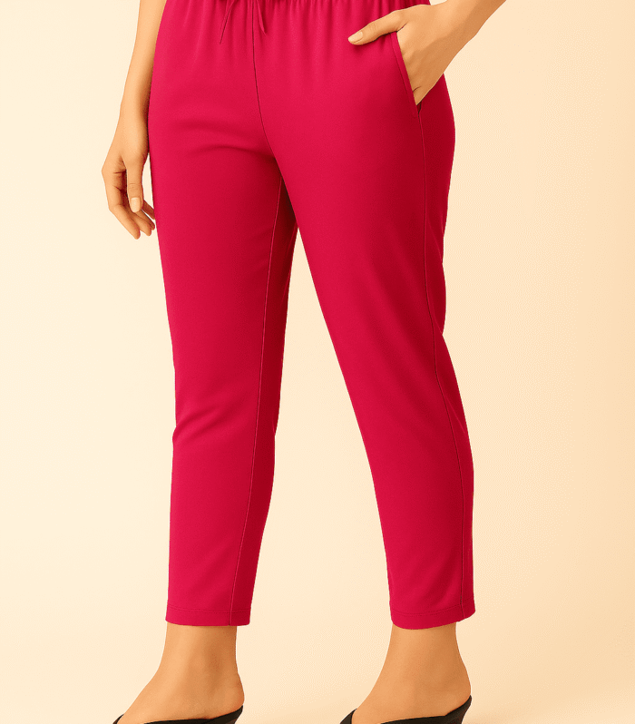 Pink Cotton Pants Stylish & Comfortable – Nikii