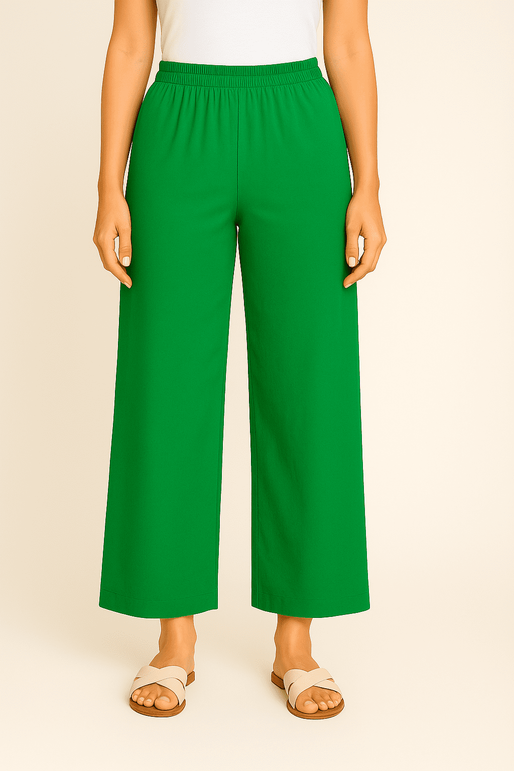 A1151E40-E78F-4D49-91EA-39EE83A39B37 No.i Green Palazzo Pants