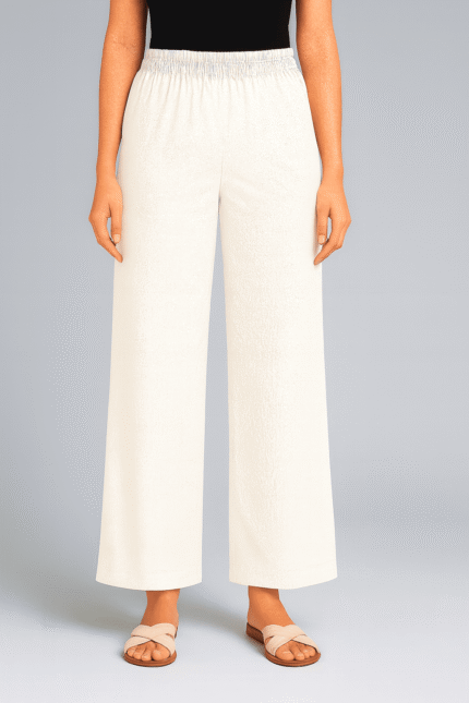 Off White Color Palazzo for Women